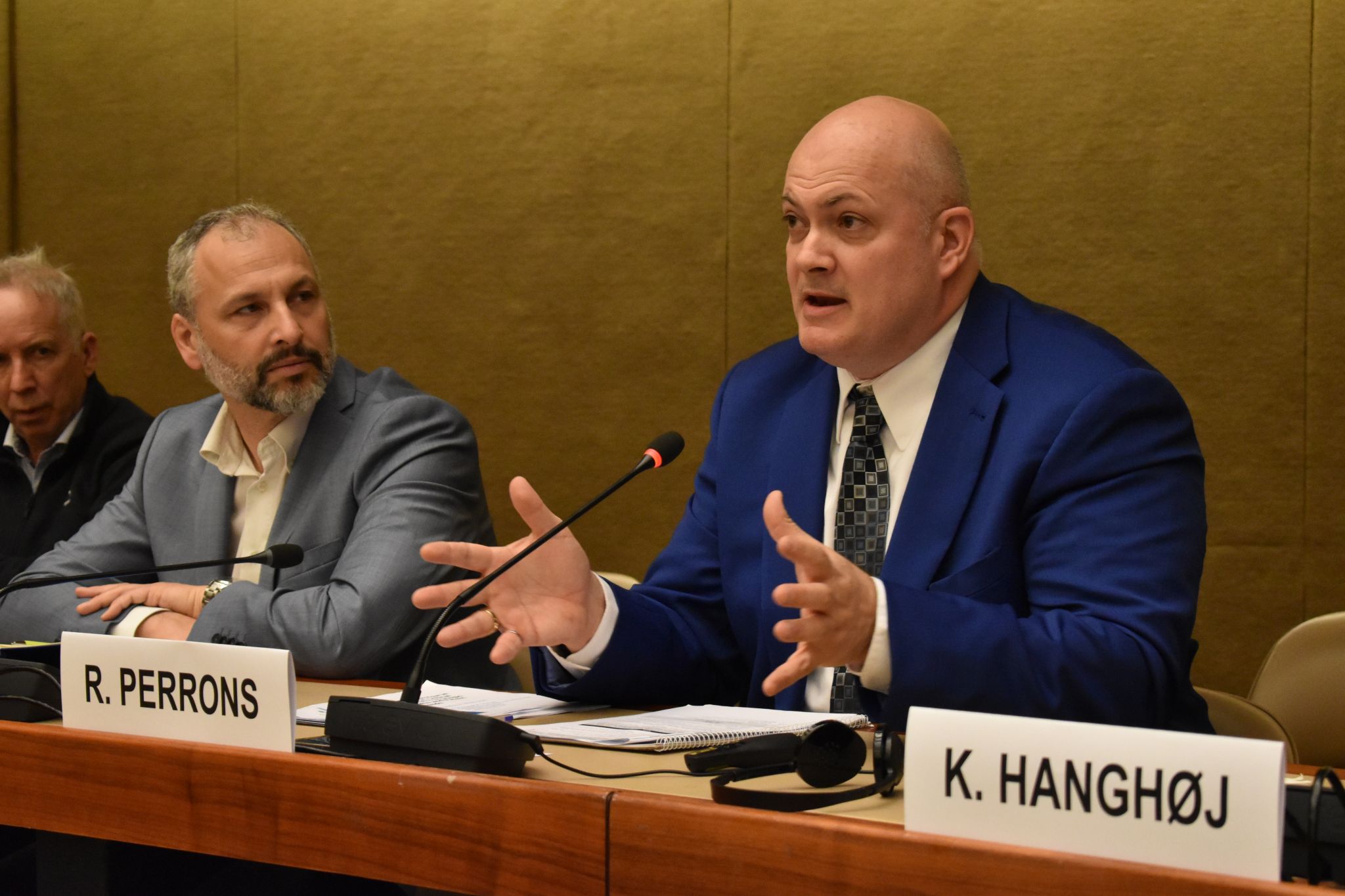 Prof. Perrons at the United Nations in Geneva